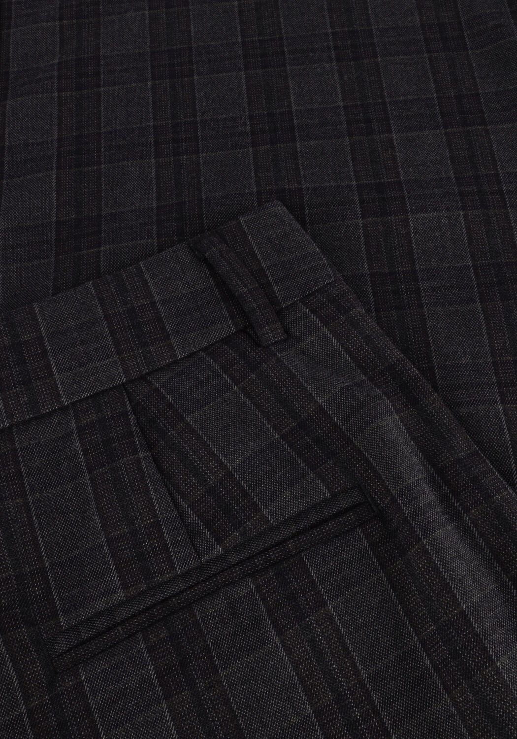 Donkergrijze MSCH COPENHAGEN Pantalon MSCHCALILE HW PANTS - large