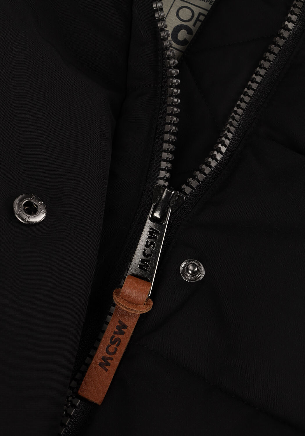 Zwarte MOSCOW Gewatteerde jas 06-08-DARE - large