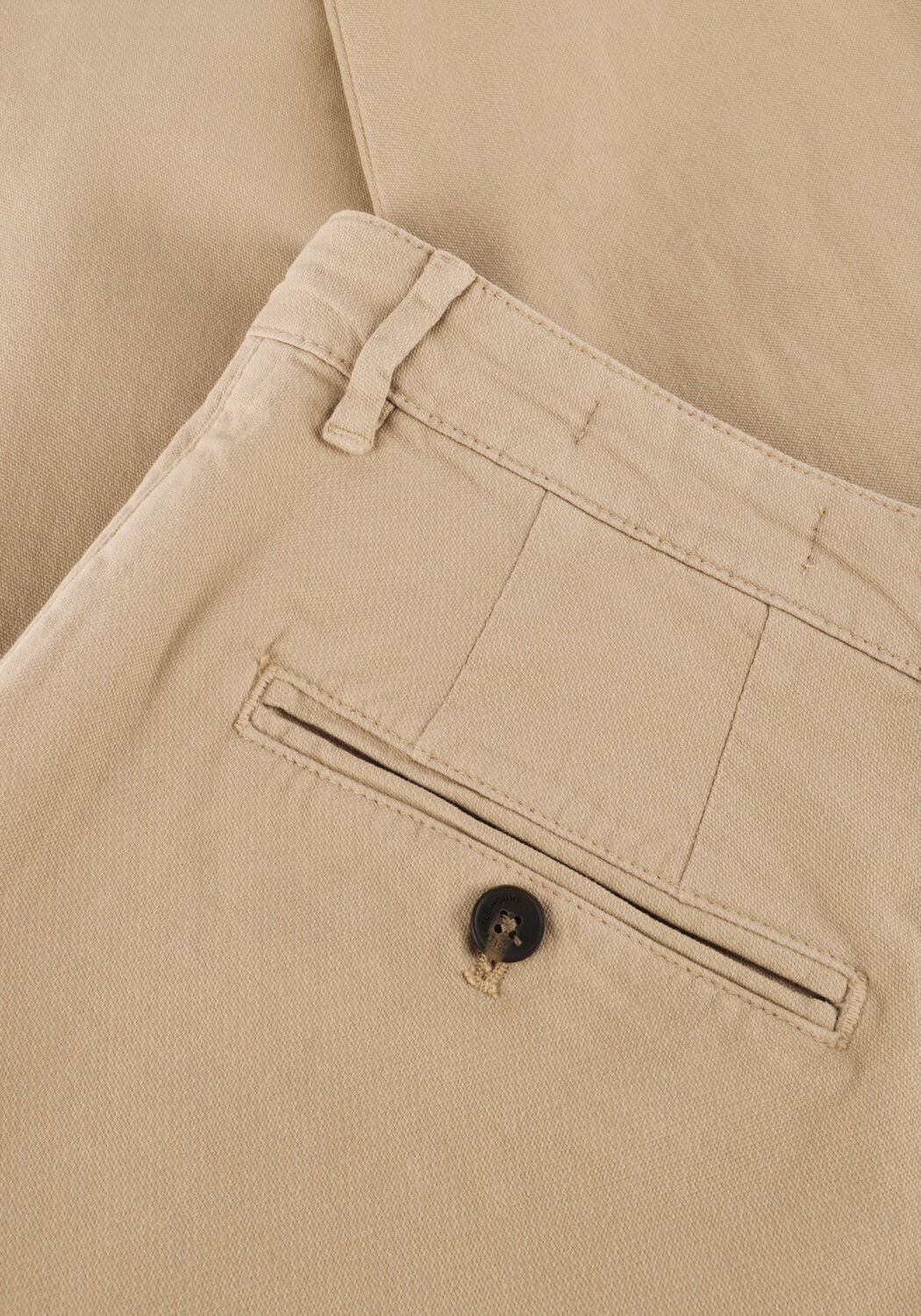 Beige SELECTED MEN Chino SLH175-SLIM MILES STRUCTURE DYED PANT - large