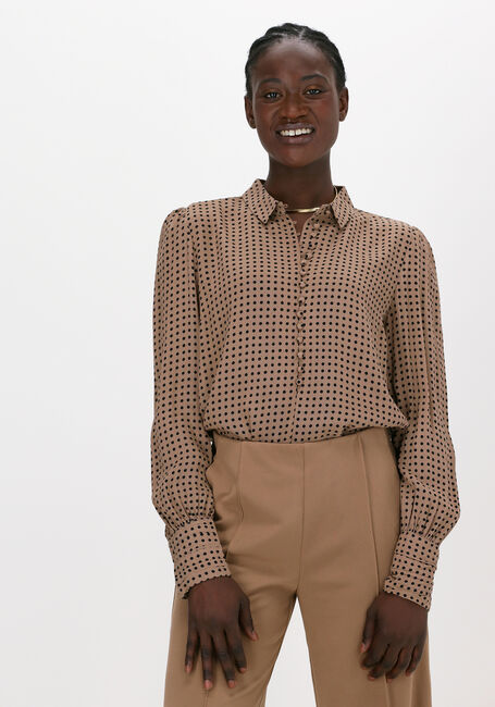 Camel MODSTRÖM Blouses LOHAN PRINT SHIRT - large
