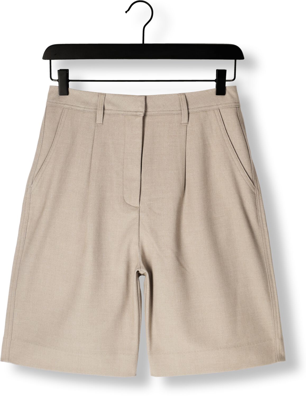COPENHAGEN MUSE Dames Broeken Tailor Bermuda Beige