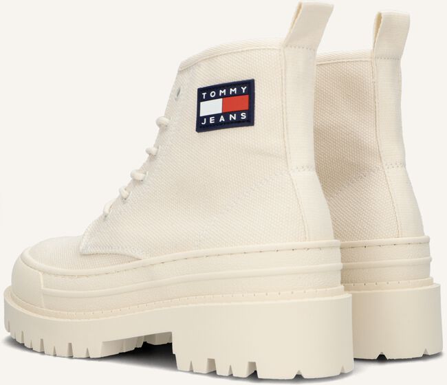 Witte TOMMY JEANS Veterboots TOMMY JEANS FOXING Witte TOMMY JEANS Veterboots TOMMY JEANS FOXING - large