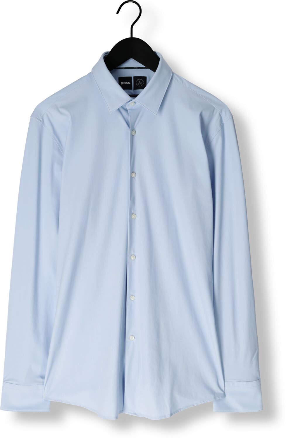 BOSS BLACK Heren Overhemden P-hank-s-c1-222 Blauw