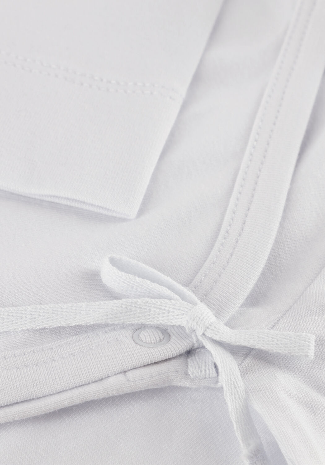 Lichtblauwe MARMAR COPENHAGEN T-shirt TUT WRAP LS - large