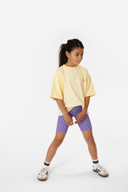 Butter yellow Salty Stitch T-shirt SALTY SMILEY TE - large