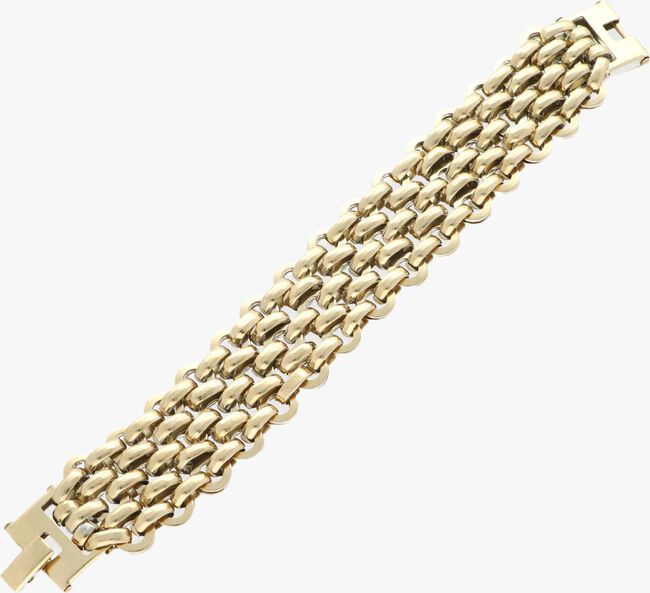 Gouden NOTRE-V ARMBAND BREDE SCHAKEL Armband - large