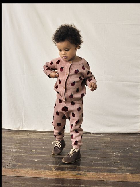 Lichtroze LIL' ATELIER Joggingbroek NBFLULIO KNKIT PANT LIL - large