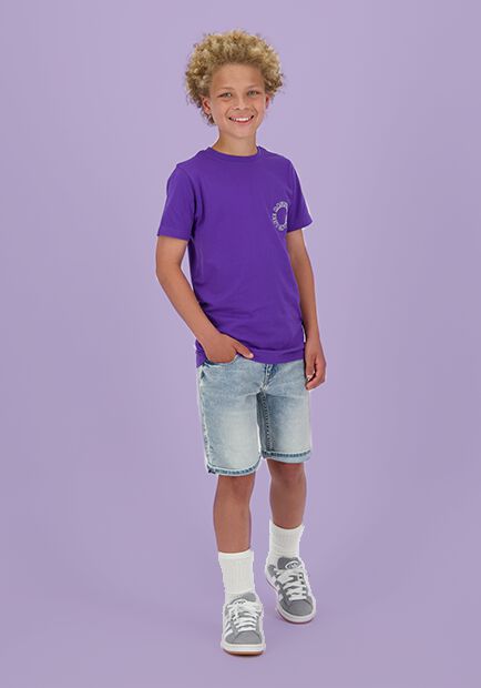 RAIZZED Jongens Polo's & T-shirts Highland Paars