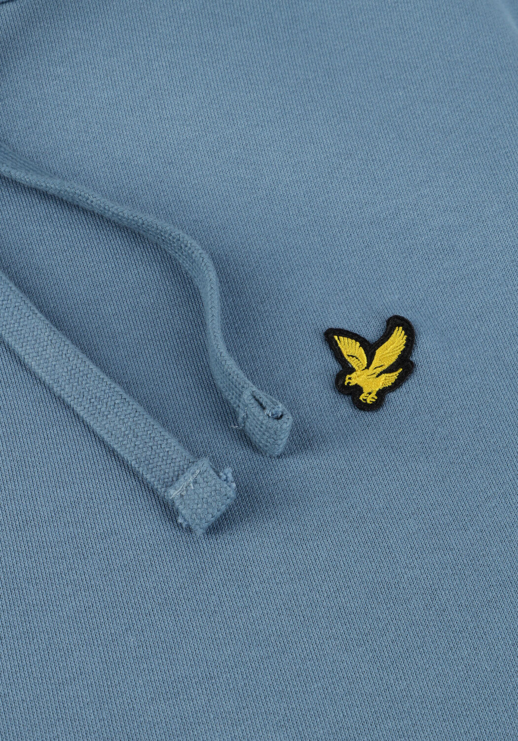 Lichtblauwe LYLE & SCOTT Sweater PULLOVER HOODIE - large