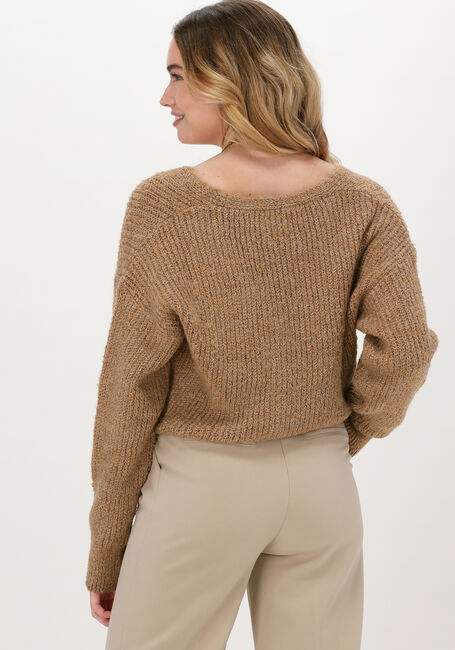 Beige ANOTHER LABEL Vest ADA CARDIGAN L/S - large
