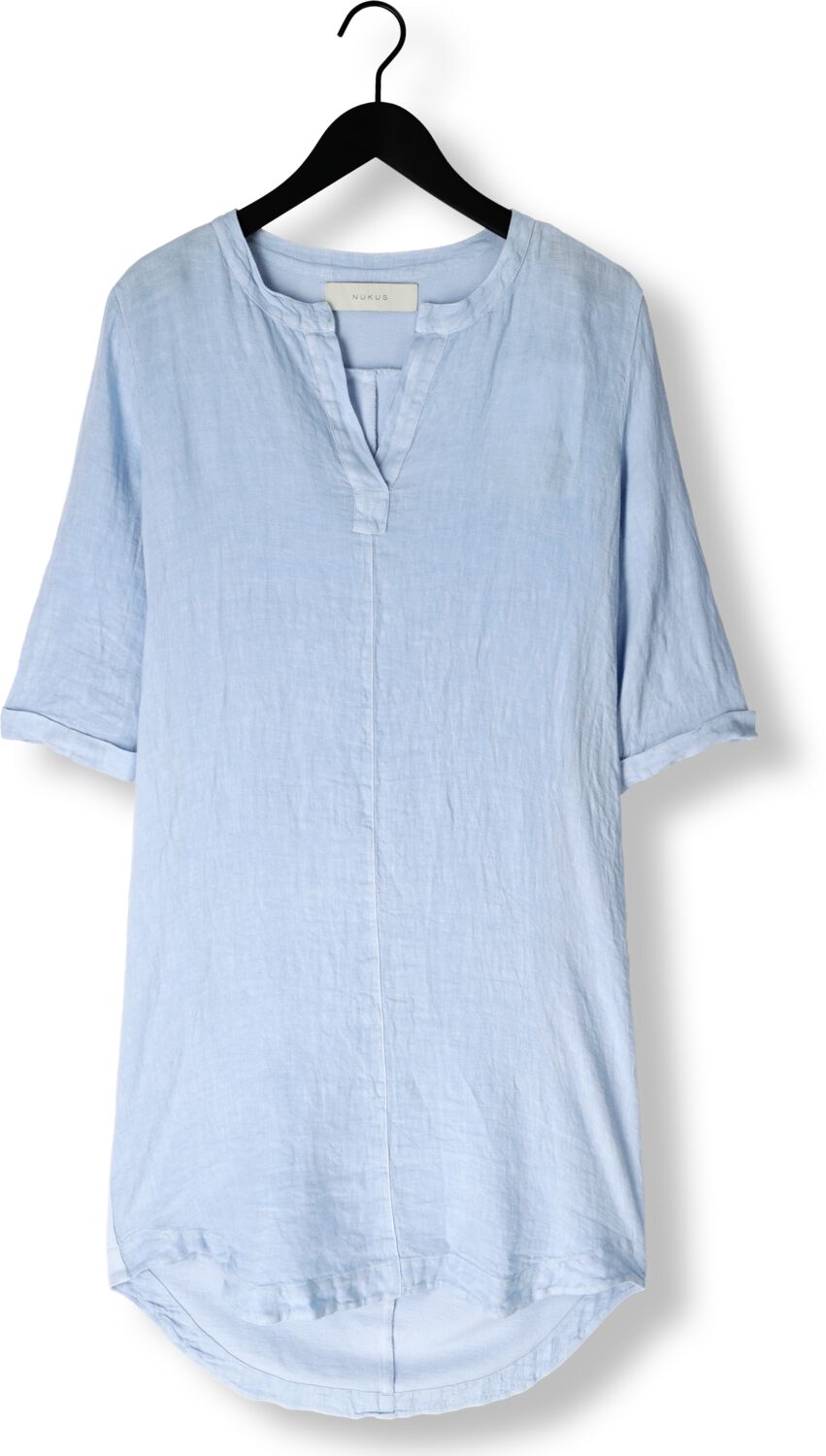 NUKUS Dames Jurken Kate Dress Lichtblauw