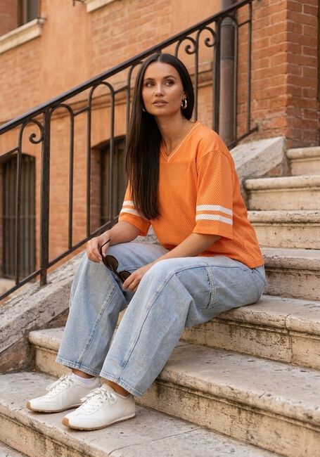Oranje CATWALK JUNKIE Tops & T-shirts FOOTBALL JERSEY SPECIAL - large