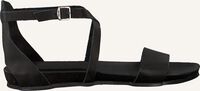 Zwarte RED-RAG Platte sandalen 79210 - medium