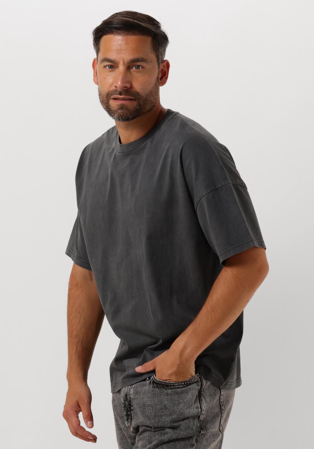 AMERICAN VINTAGE Heren Polo's & T-shirts Fizvalley Men Donkergrijs