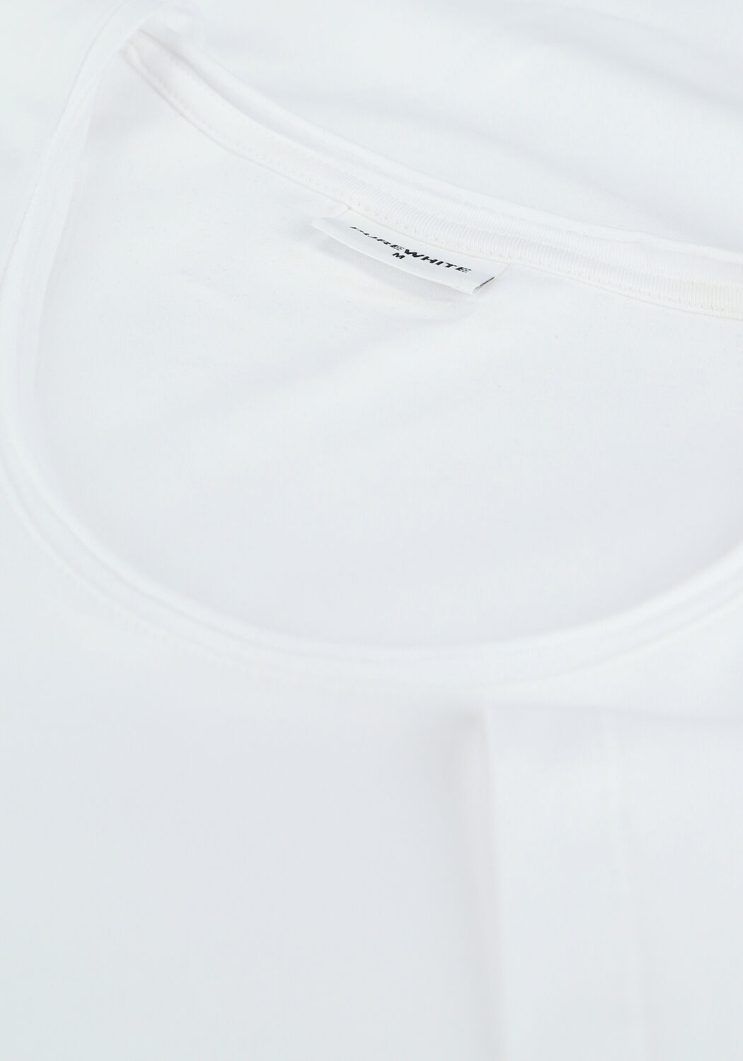 Witte PUREWHITE T-shirt ESSENTIAL TEE U NECK - large