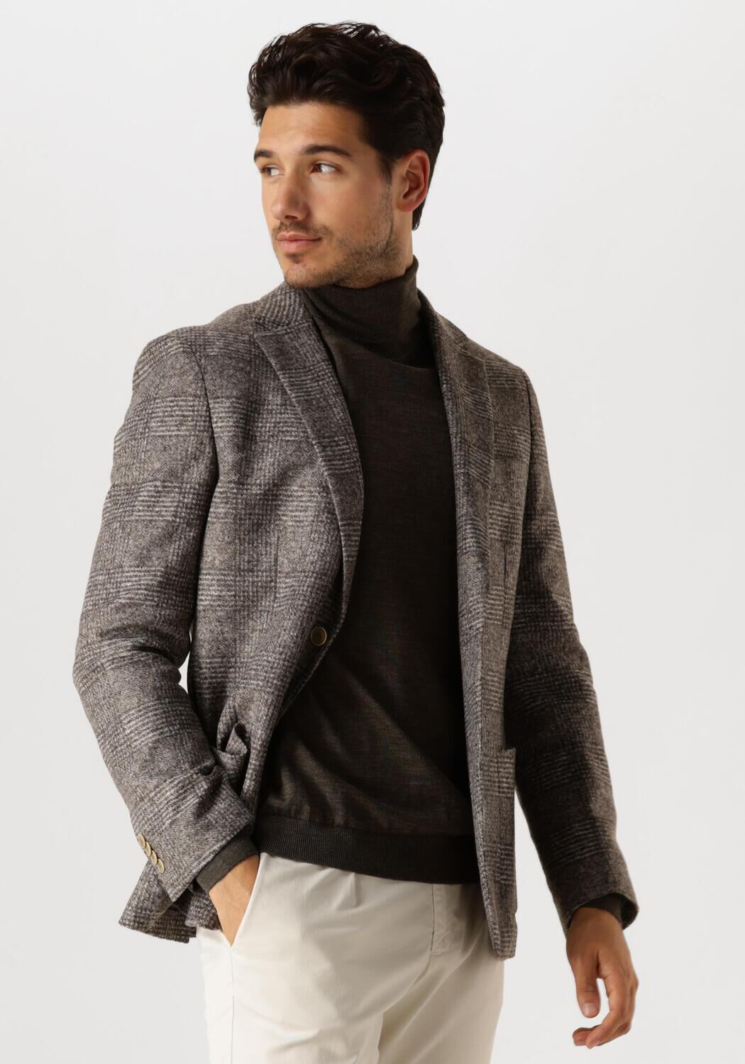 Gentiluomo Bruine Blazer voor Stijlvolle Mannen Brown Heren