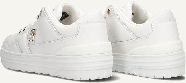 Witte TOMMY HILFIGER Lage sneakers BASKET SNEAKER LOW Witte TOMMY HILFIGER Lage sneakers BASKET SNEAKER LOW - large