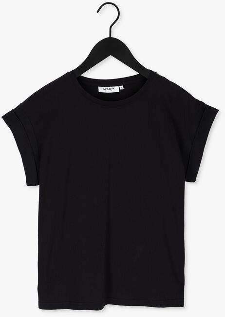Zwarte MSCH COPENHAGEN T-shirt ALVA ORGANIC STD TEE - large