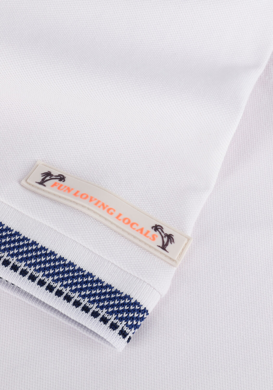 Witte SCOTCH & SODA Polo PIQUE POLO WITH TIPPING - large