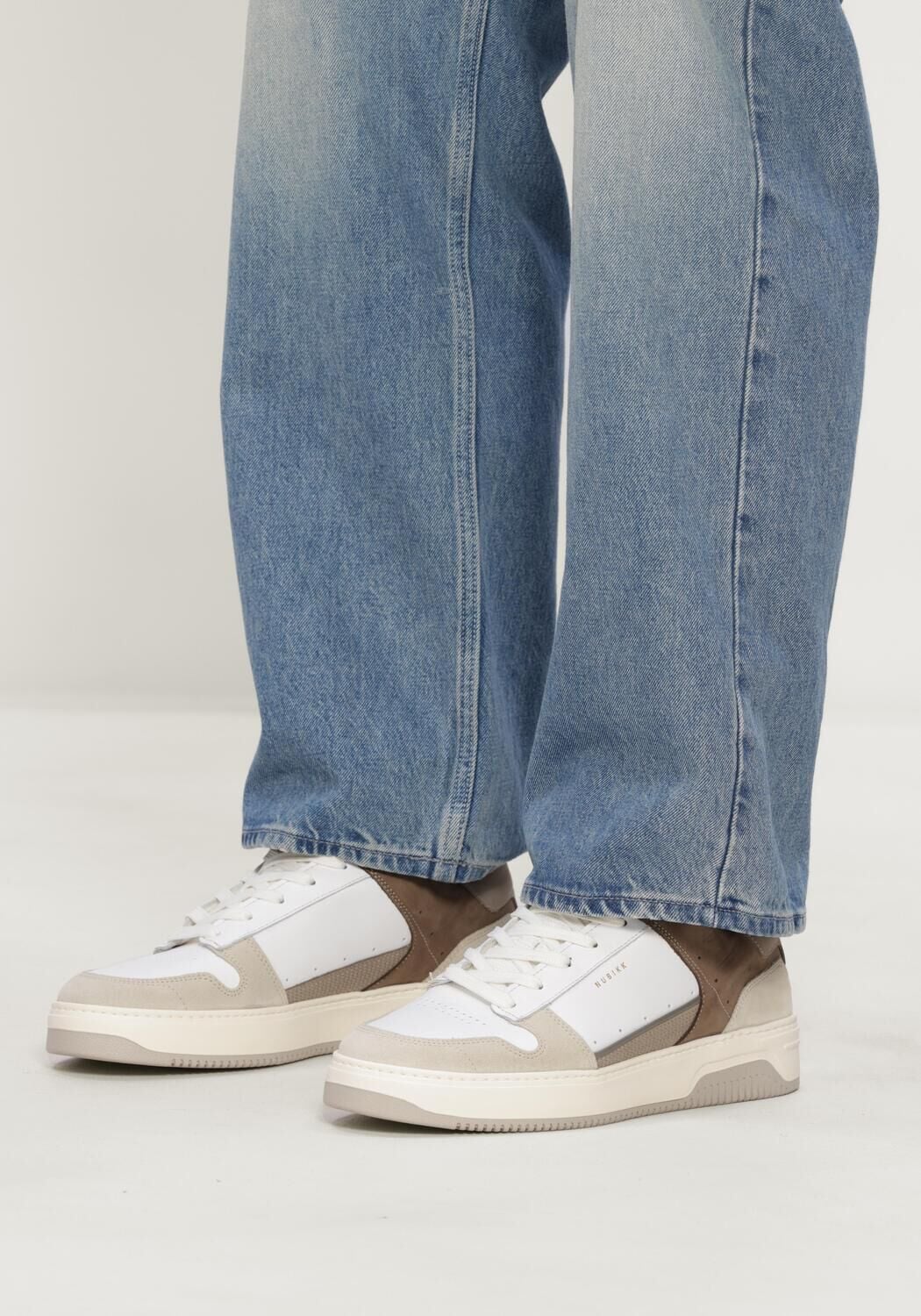 Witte NUBIKK Lage sneakers BASKET COURTSIDE - large