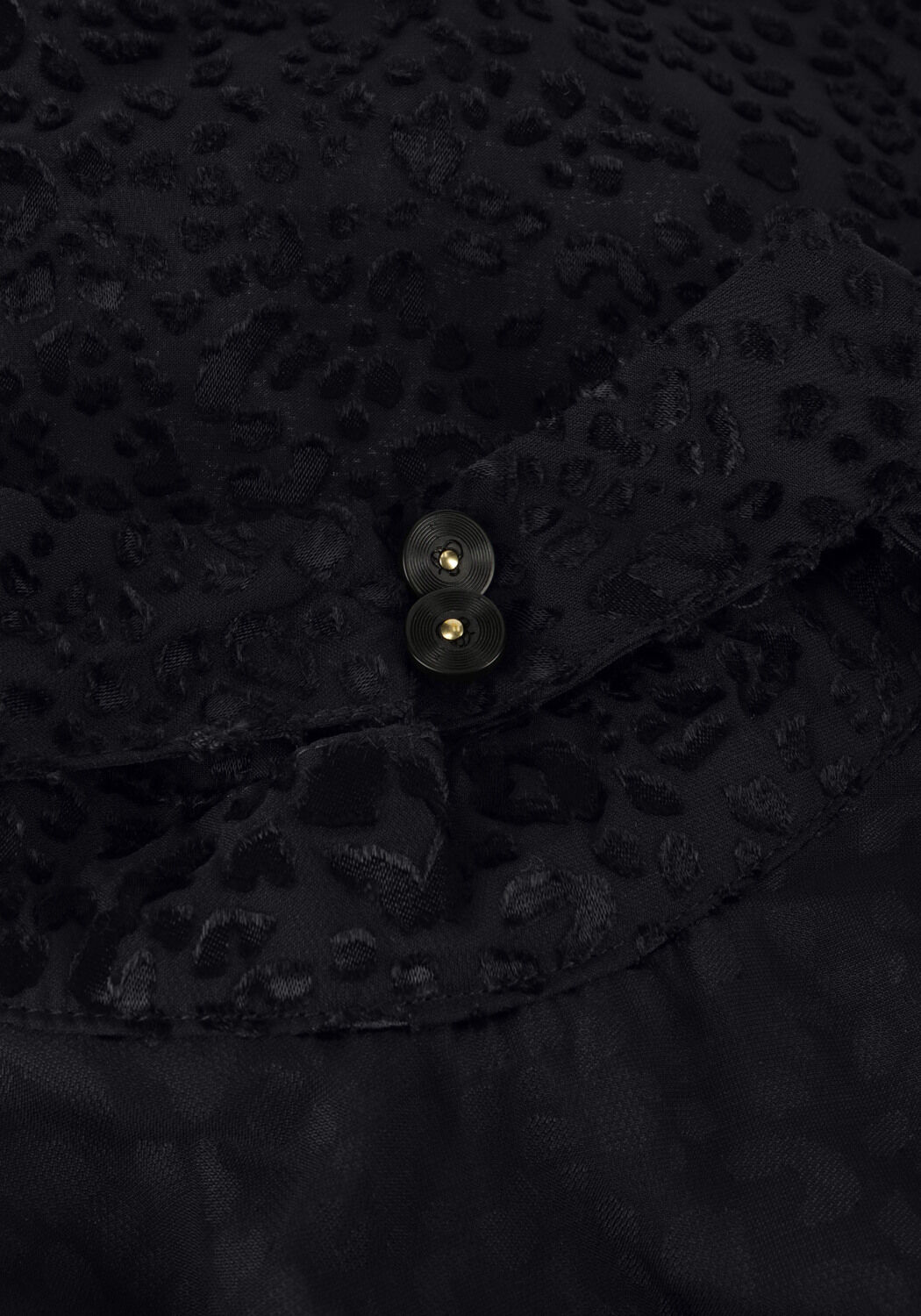 Blauwe SCOTCH & SODA Blouses MOCK NECK TOP WITH OPEN BACK DETAIL - large