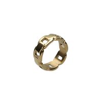 Goudkleurig NOTRE-V Ringen RING SCHAKEL ONE SIZE - medium
