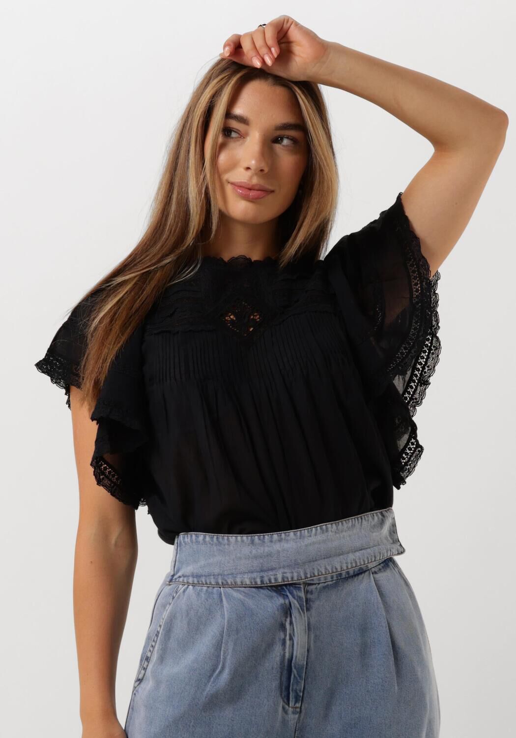 VANESSA BRUNO Dames Blouses Callison Zwart