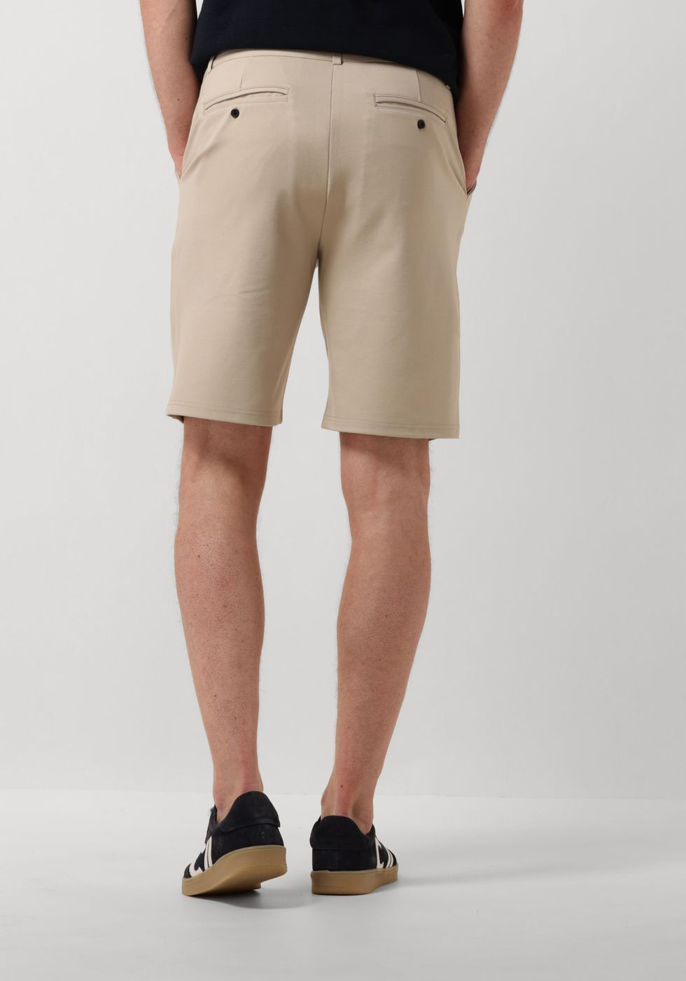 PURE PATH Heren Broeken Punta Cargo Shorts Zand