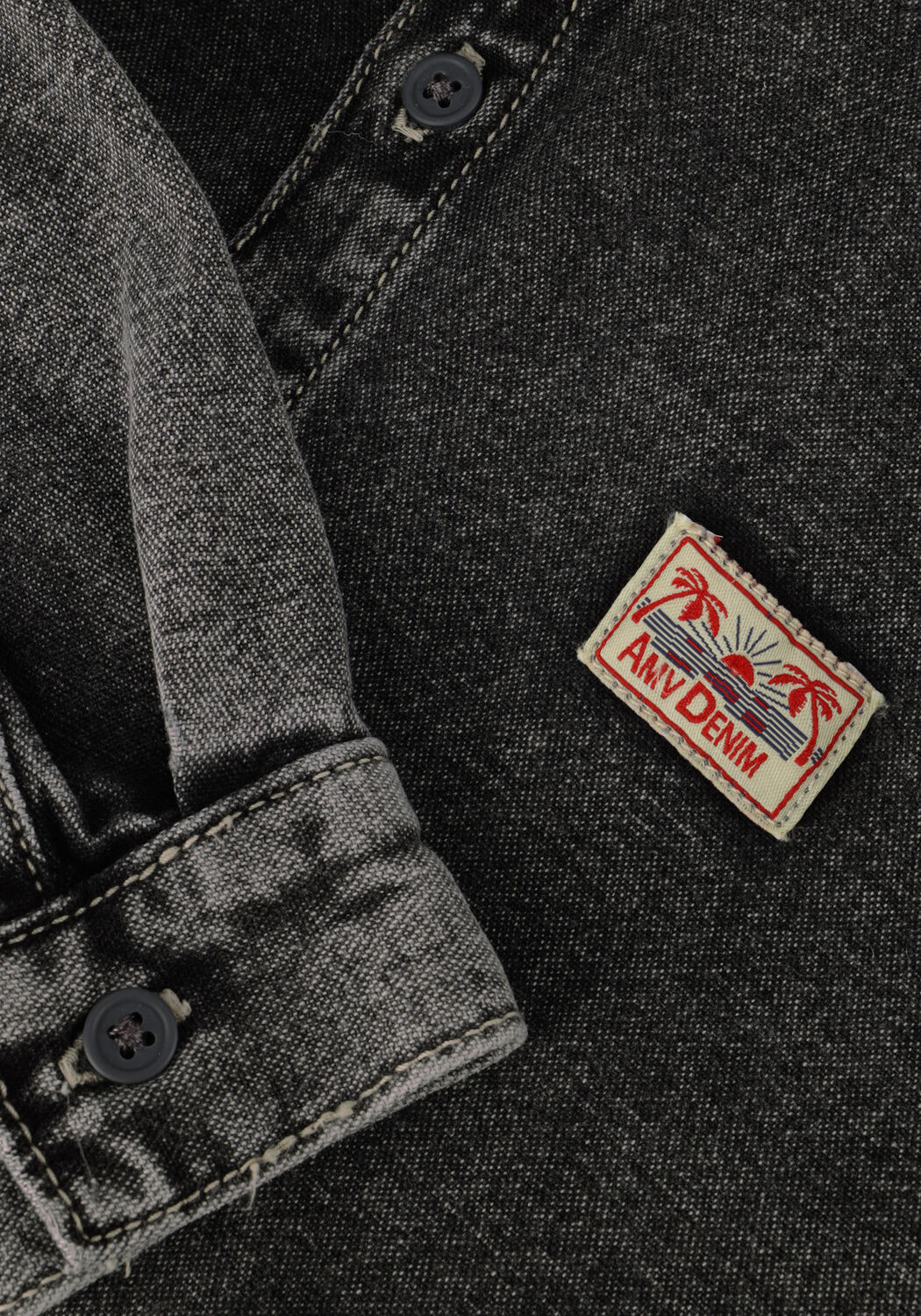 Grijze AMERICAN VINTAGE Casual overhemd JAZY - large