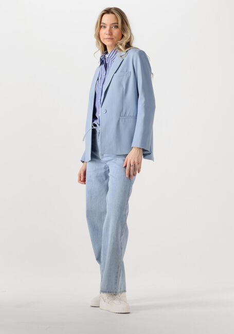 Blauwe MOVES Blouses ALMIRA SHIRT 4254 - large