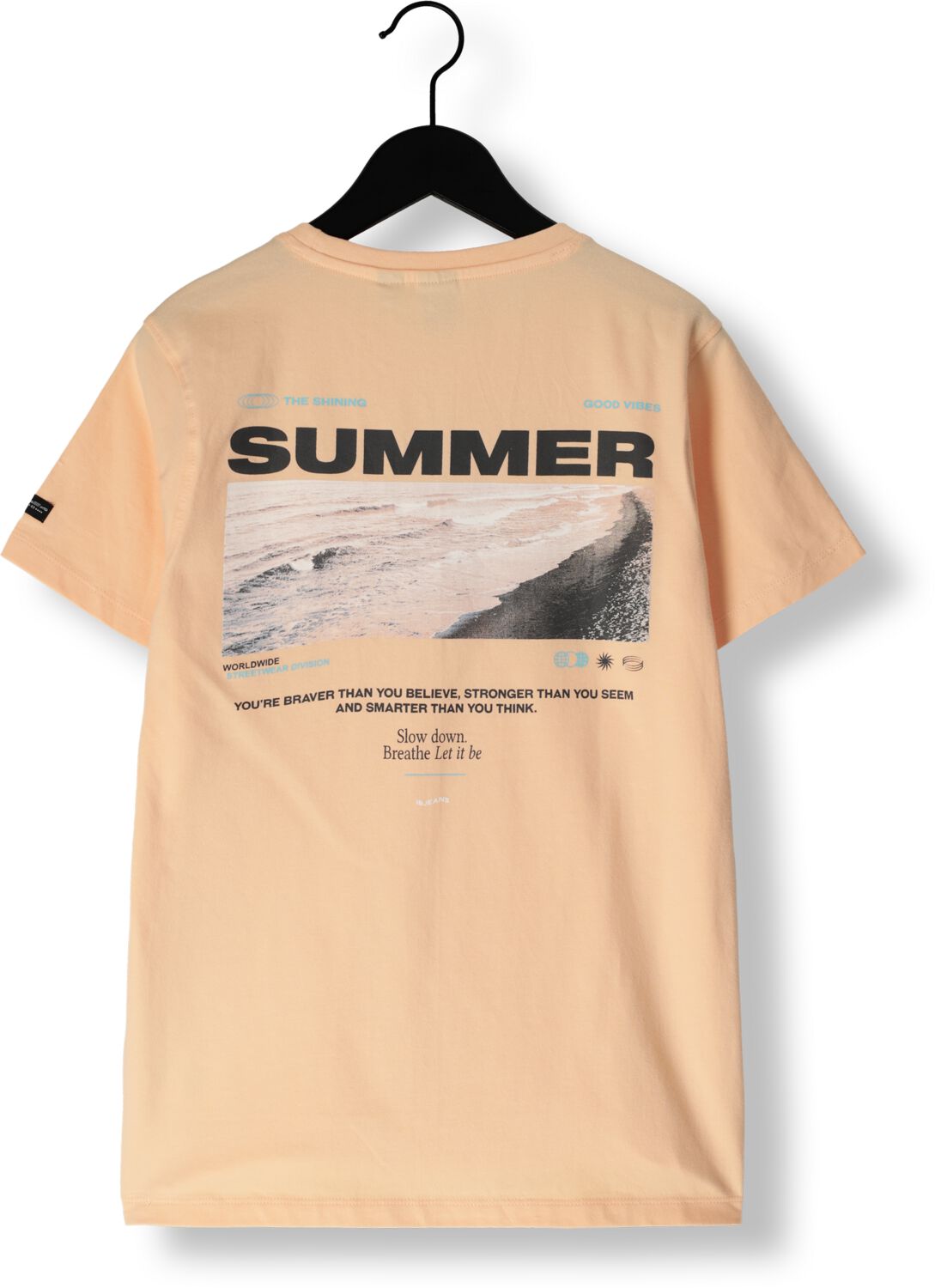 INDIAN BLUE JEANS Jongens Polo's & T-shirts T-shirt Ibjns Oranje
