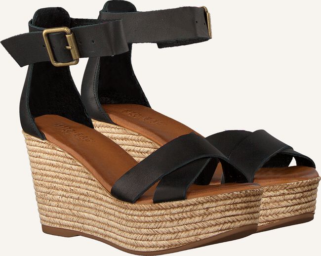 Zwarte RED-RAG Platte sandalen 79282 Zwarte RED-RAG Platte sandalen 79282 - large