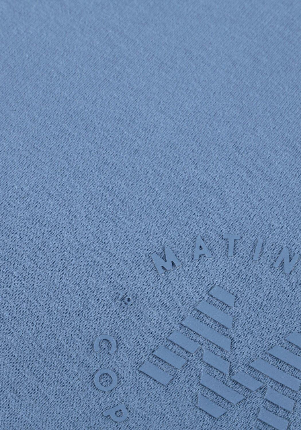 Blauwe MATINIQUE T-shirt MAJEREMY CREW - large