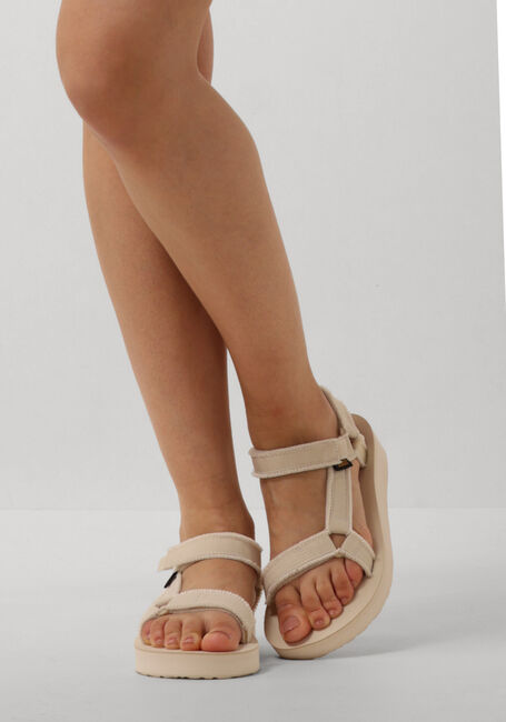 Witte TEVA Platte sandalen W MIDFORM UNIVERSAL Witte TEVA Platte sandalen W MIDFORM UNIVERSAL - large