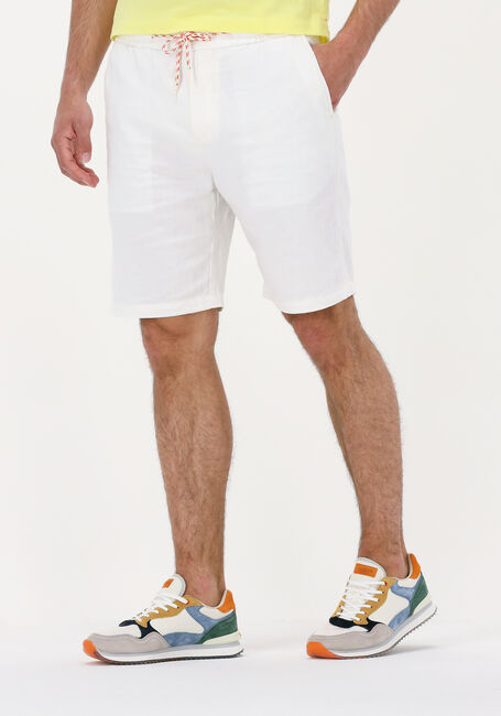 Gebroken wit SCOTCH & SODA Korte broek FAVE LINEN-BLEND BEACH SHORT - large