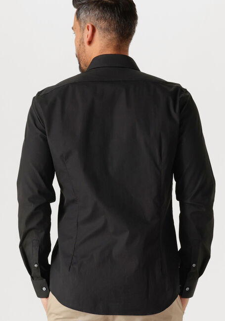 Zwarte CALVIN KLEIN Klassiek overhemd POPLIN STRETCH SLIM SHIRT - large