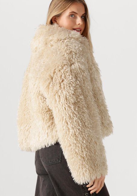 Beige SECOND FEMALE Teddy jas OPHIE JACKET - large