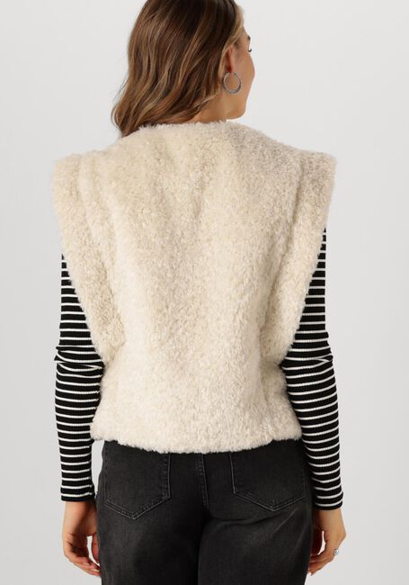 Witte CATWALK JUNKIE Gilet TEDDY BODY WARMER - large