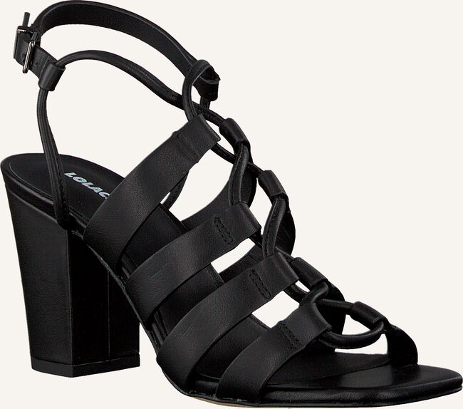 Zwarte LOLA CRUZ Platte sandalen 341Z10BK Zwarte LOLA CRUZ Platte sandalen 341Z10BK - large