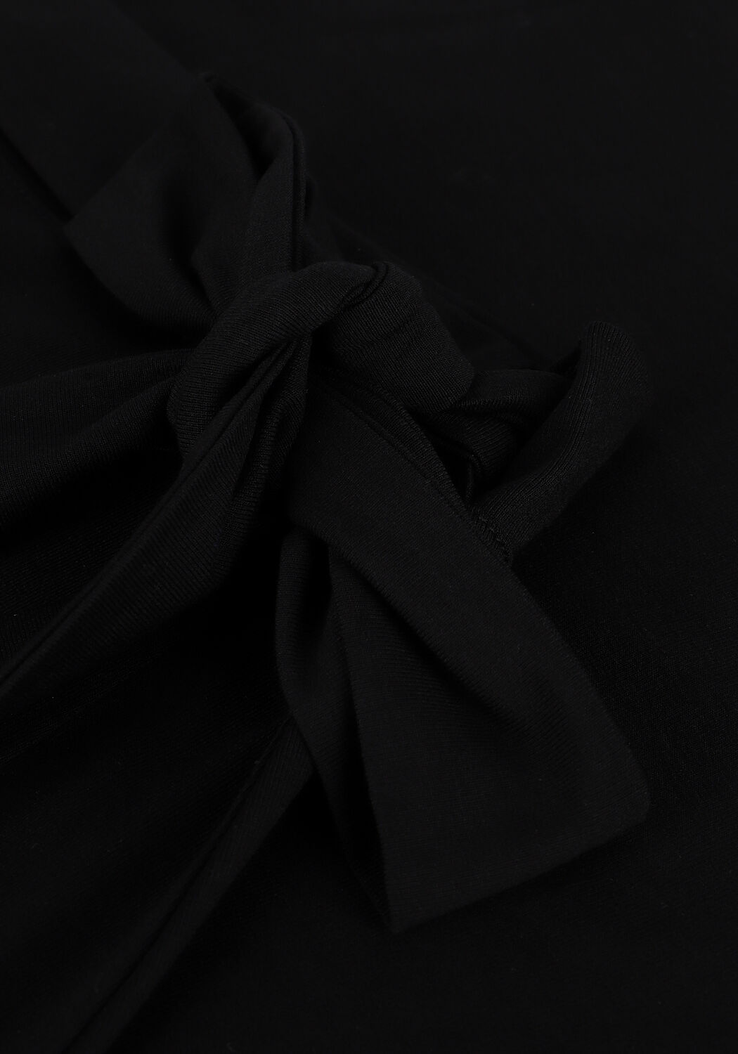 Zwarte JANSEN AMSTERDAM Midirok SKIRT WRAP - large