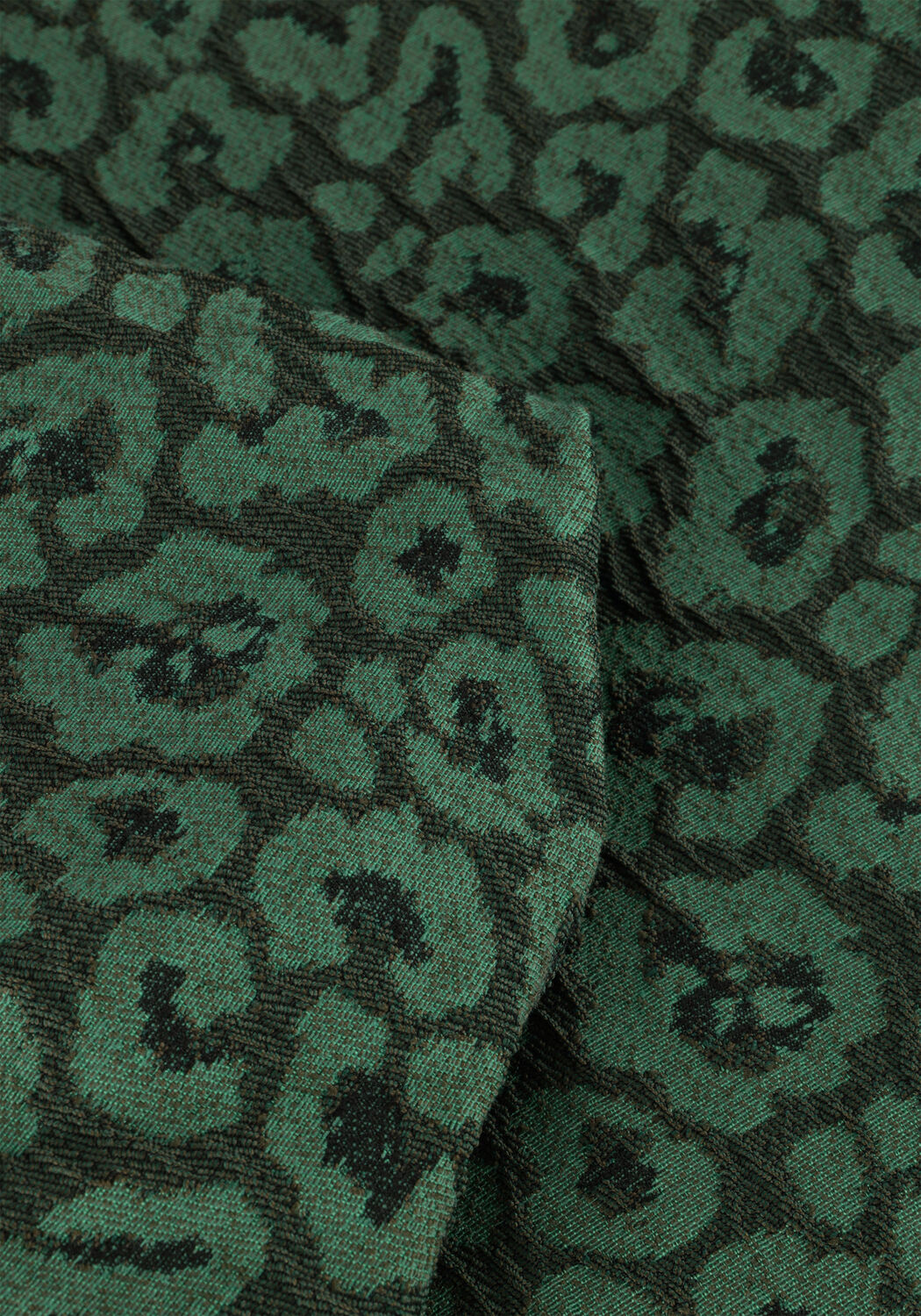 Groene BY-BAR Mini jurk ZASU LEO DRESS - large