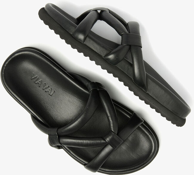 Zwarte VIA VAI Teenslippers CANDY LIA - large