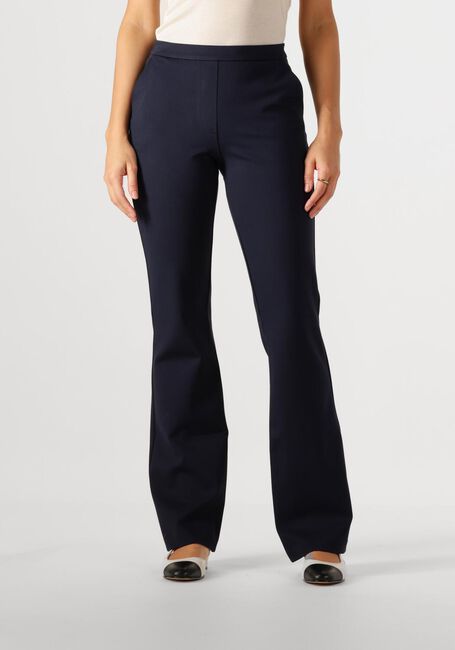 Donkerblauwe MODSTRÖM Flared broek TANNY FLARE PANTS - large