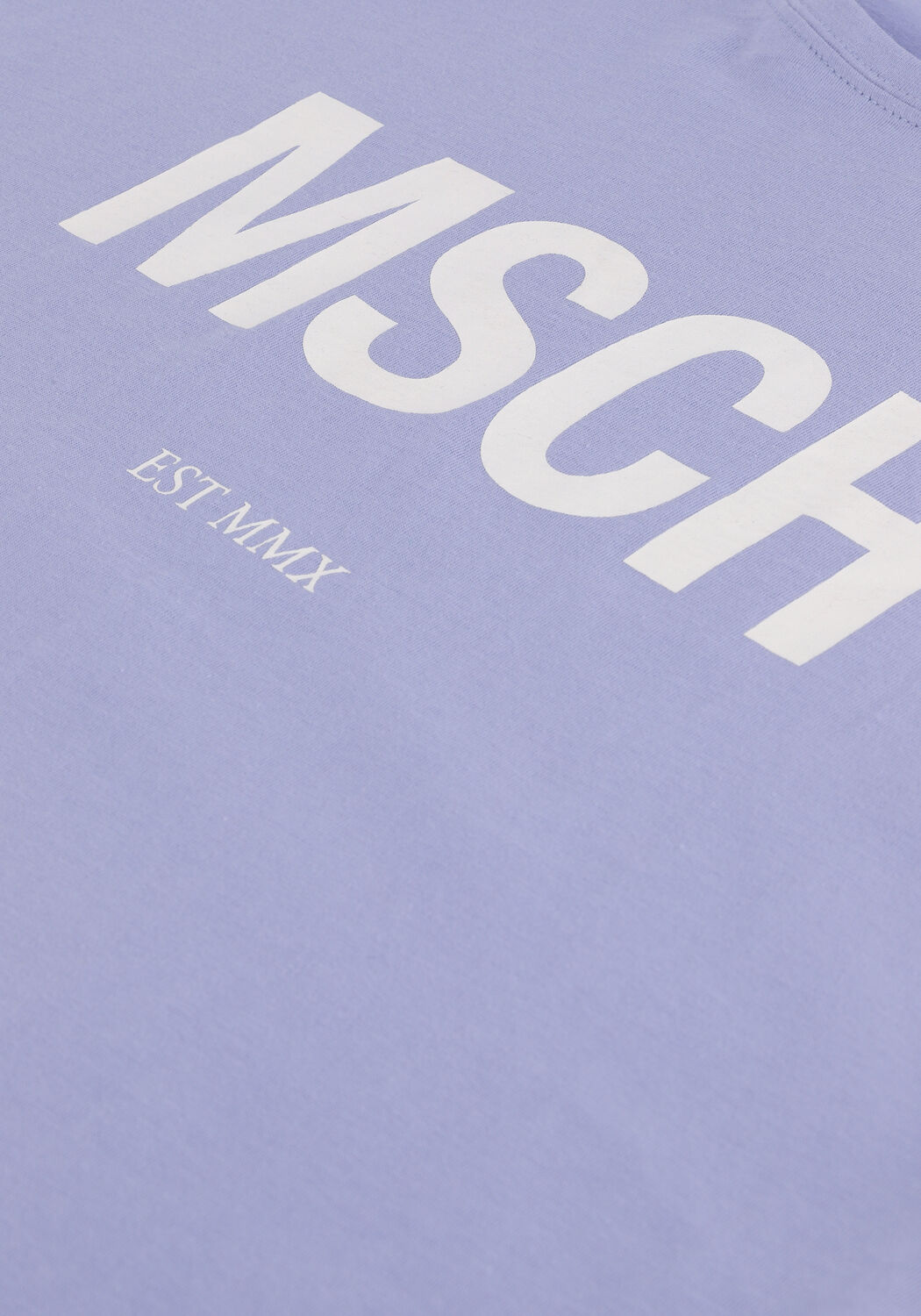 Grijze MSCH COPENHAGEN T-shirt ALVA ORGANIC MSCH STD TEE - large