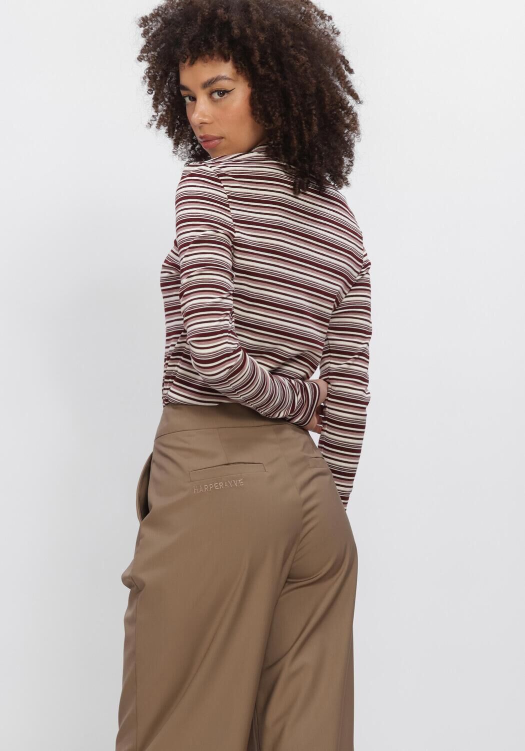 Bordeaux HARPER & YVE Top JANE-LS - large
