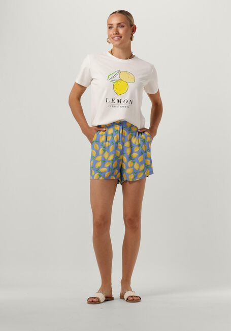 Witte YDENCE T-shirt T-SHIRT LEMON - large