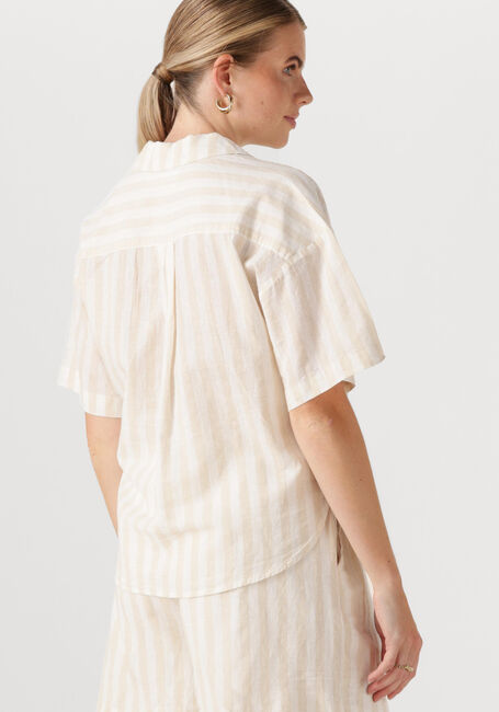 Beige SELECTED FEMME Blouses SLFLUISA 2/4 REVERS SHIRT B - large