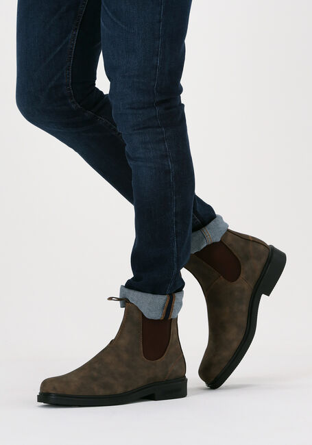 Bruine BLUNDSTONE Chelsea boots DRESS BOOT HEREN - large