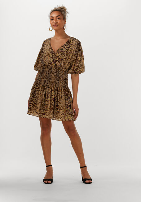 Bruine LIU JO Mini jurk ABITO TS.NAV LEO - large