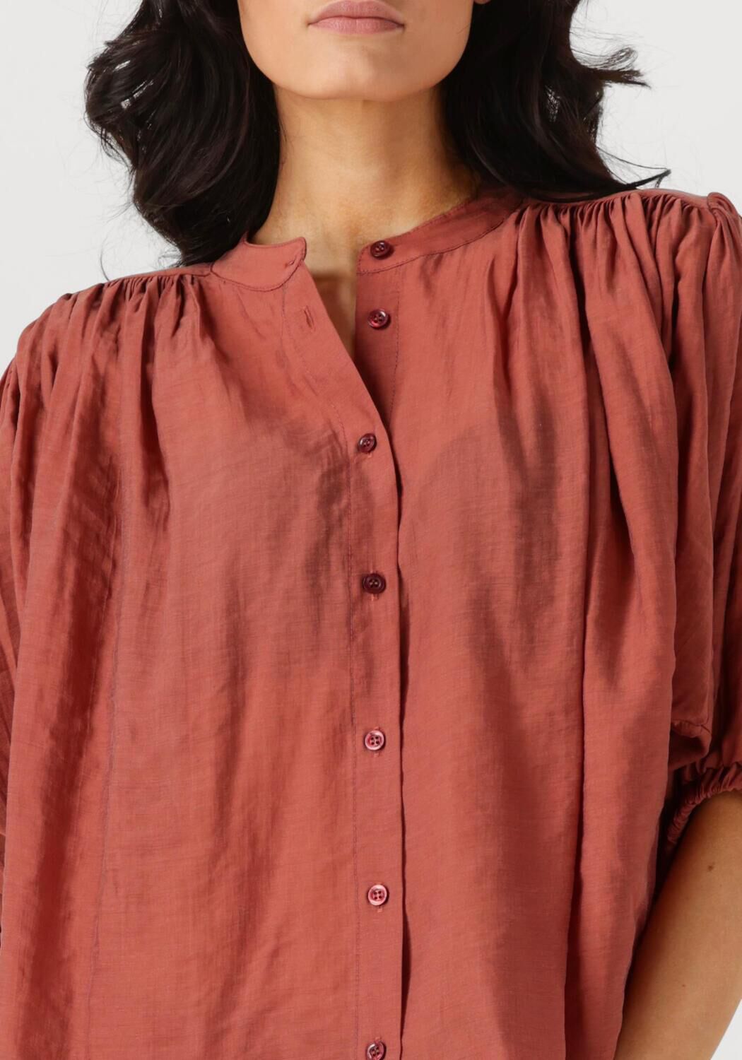 AMAYA AMSTERDAM Dames Blouses Juno Blouse Rood